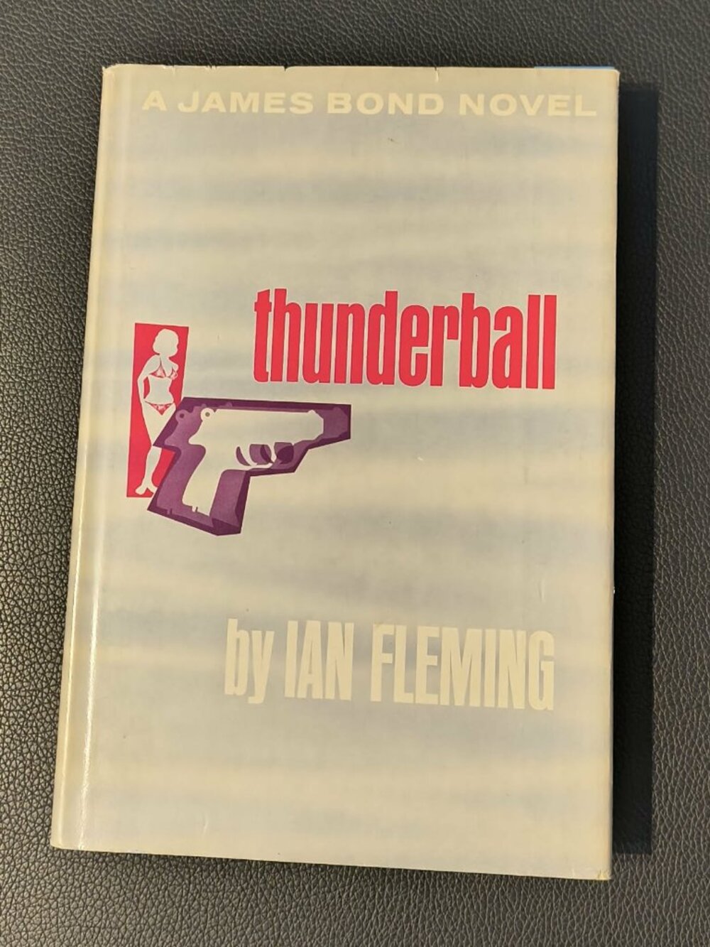 James Bond 007 Thunderball book by Ian Fleming - 1961 - 1st US edition